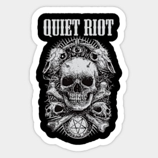 QUIET RIOT VTG Sticker